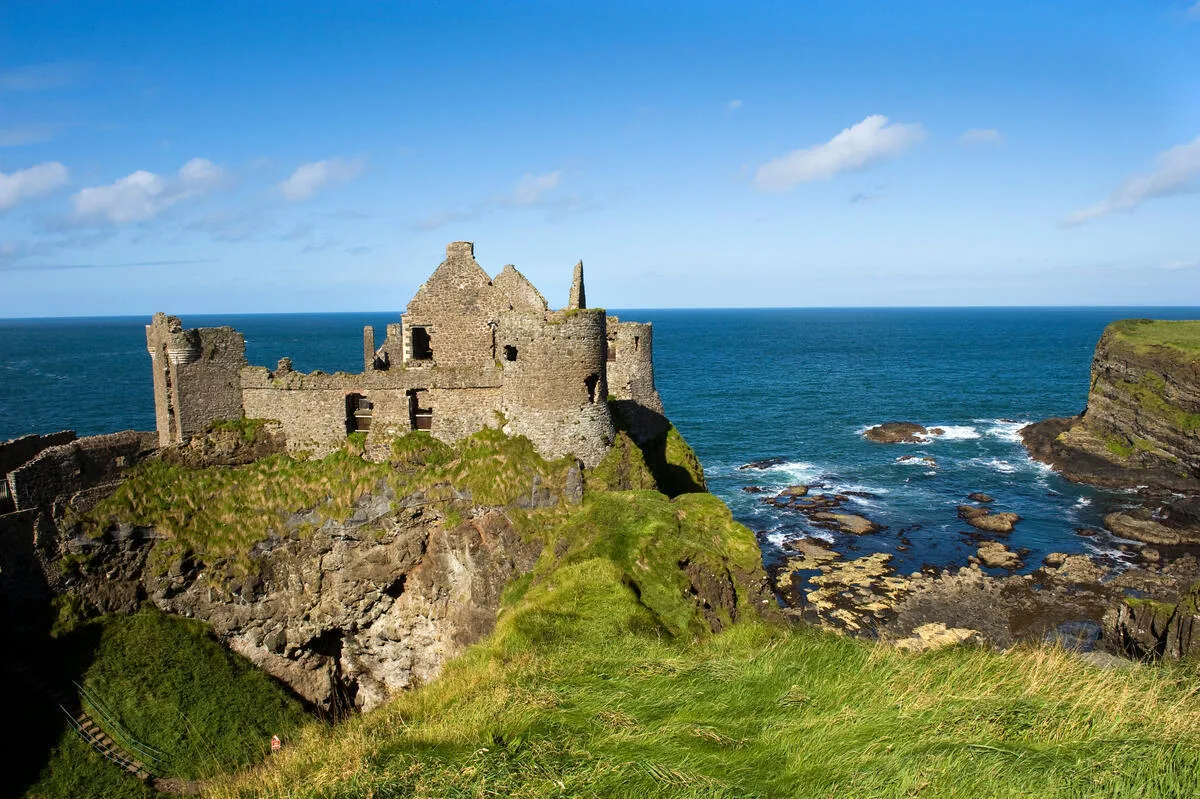 Dunluce Castle — The Dramatic End