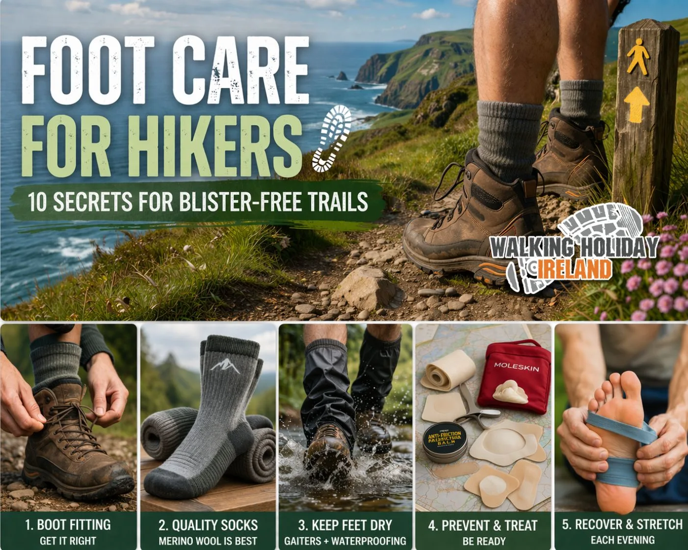 Blister Prevention Poster