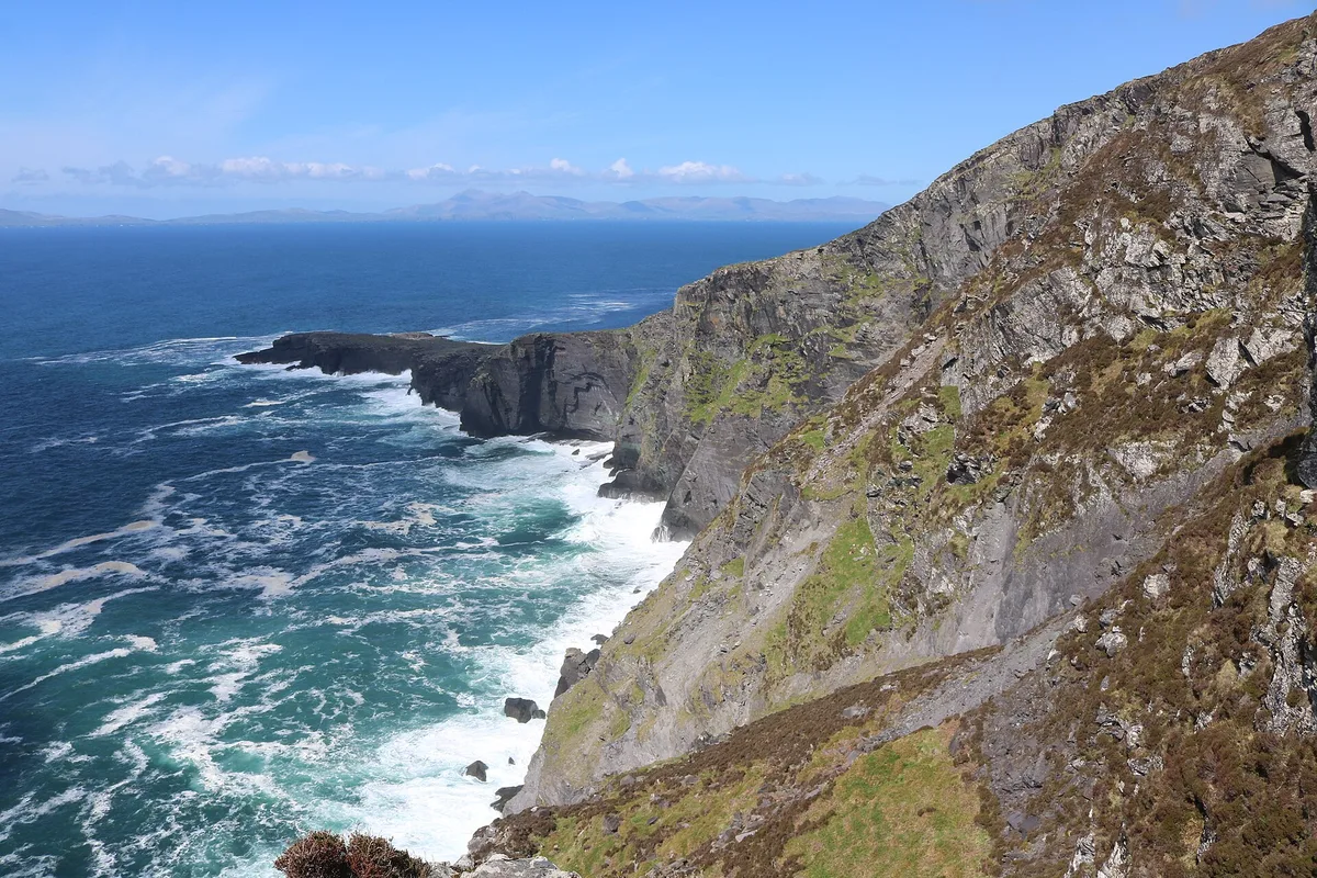 The Fogher Cliffs on Valentia Island, a highlight among Ring of Kerry walks
